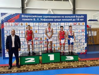 Семь медалей завоевали кузбасские борцы на всероссийских соревнованиях в Красноярском крае