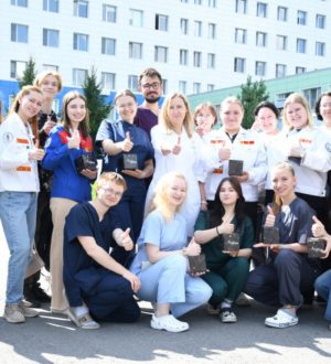 В Кузбассе завершилась трудовая смена Всероссийского студенческого медицинского отряда «Атлант»