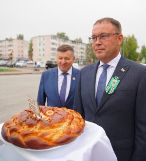 Двойной праздник: Илья Середюк поздравил березовчан с Днем шахтера и юбилеем города