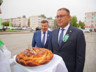 Двойной праздник: Илья Середюк поздравил березовчан с Днем шахтера и юбилеем города