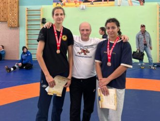 Новокузнечанка Арина Наумова стала призером первенства России по женской борьбе