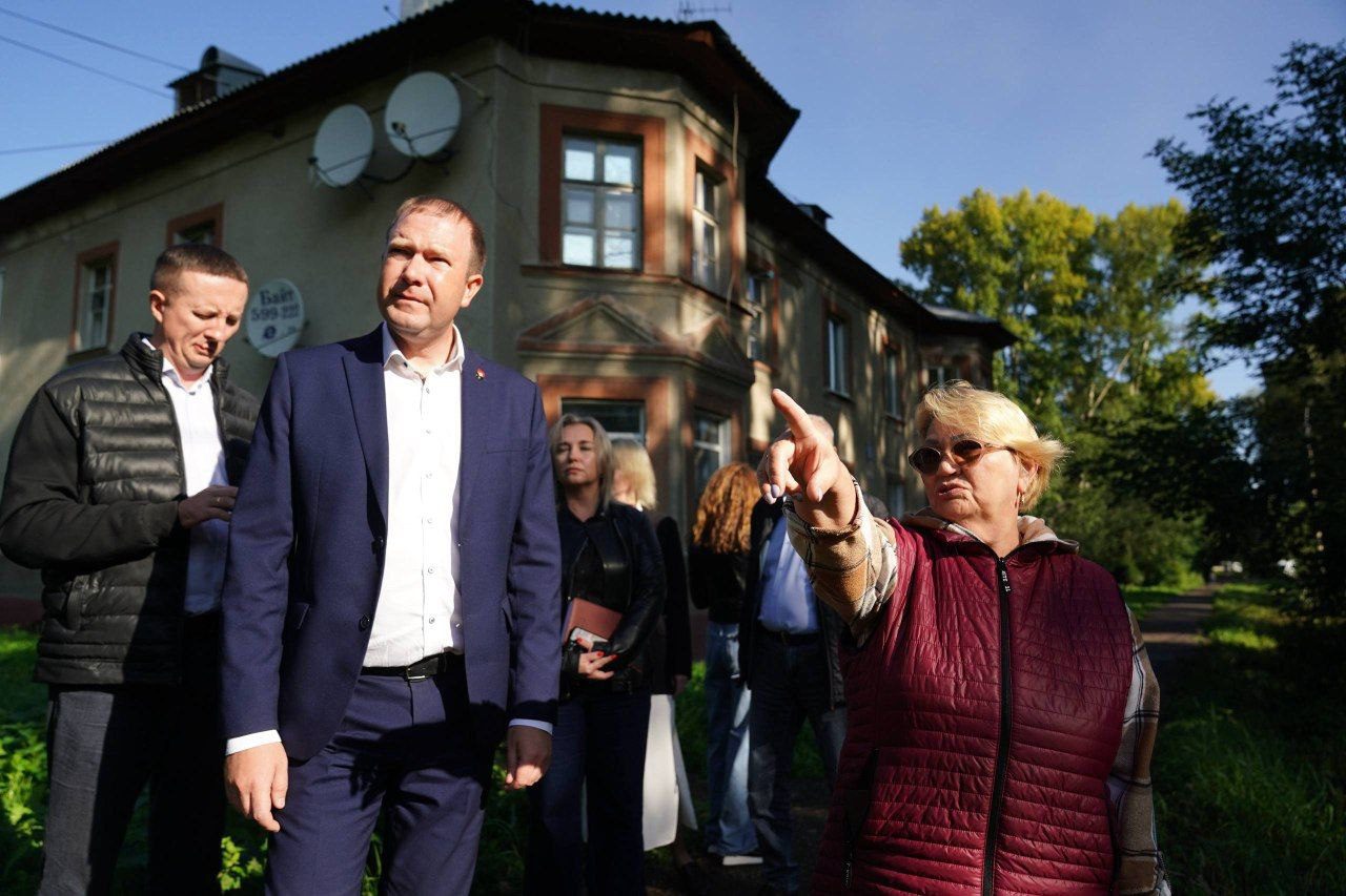 Мэр Кемерова взялся за благоустройство Предзаводского