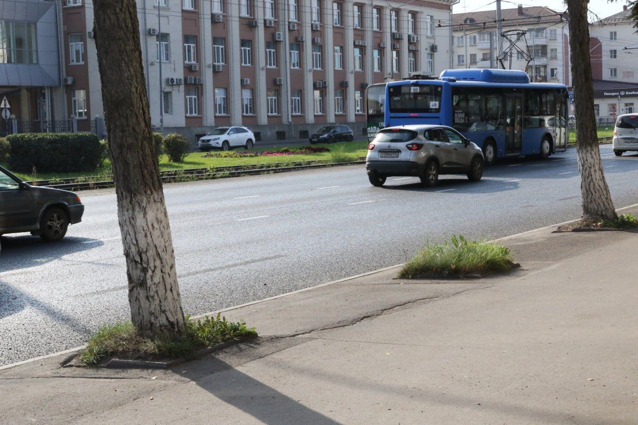 Важнейший участок Кузнецкого проспекта отремонтировали в Кемерове