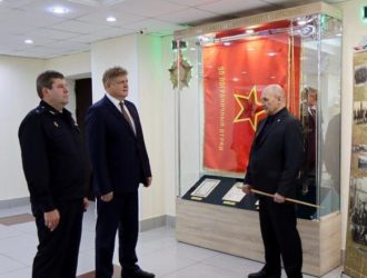 Анатолий Серышев посетил Пограничное управлении ФСБ России по Новосибирской области