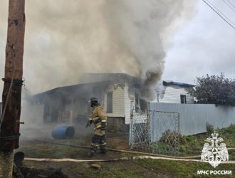 В Беловском округе ликвидирован пожар в жилом доме и бане