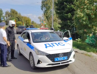 В Кемерове остановили пьяного водителя на квадроцикле