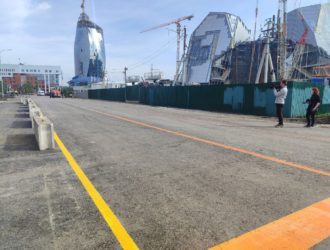 Движение по улице Мичурина в Кемерове запустят через неделю