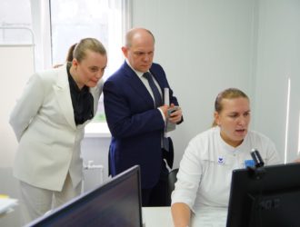 Первый заместитель министра здравоохранения РФ Владимир Зеленский приехал в Кузбасс