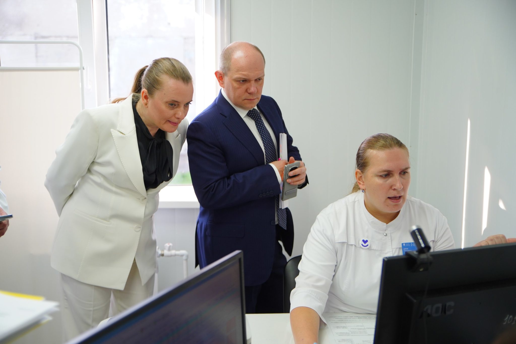 Первый заместитель министра здравоохранения РФ Владимир Зеленский приехал в Кузбасс