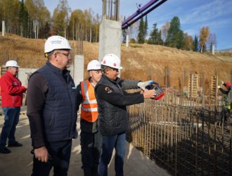 В Шерегеше начали строить пятизвездочный отель