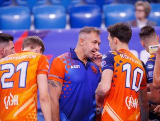 Волейбольный «Кузбасс» поражением завершил первый тур Кубка Победы