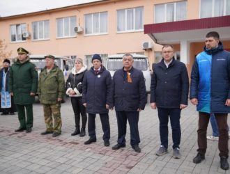 Из Киселевска на передовую отправили партию гуманитарного груза
