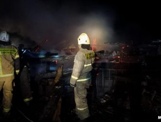 Десятки кур погибли в огне в Ленинск-Кузнецком округе