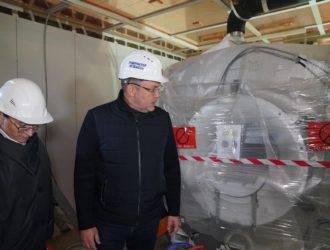 Илья Середюк рассказал, как продвигается ремонт поликлиники №2 в Прокопьевске