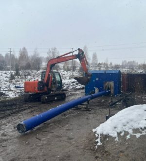 В Гурьевске решили не приостанавливать замену водопровода грядущей зимой