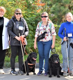 В Кемерове прошел фестиваль-квест «Хвостатые старты» для владельцев собак-проводников