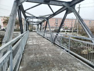 В Новокузнецке завершили строительство моста в Дальнем Куйбышеве