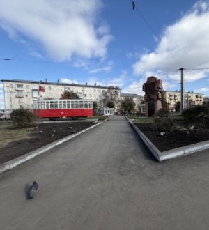 В Кемерове благоустроили территорию в районе КЭМЗа