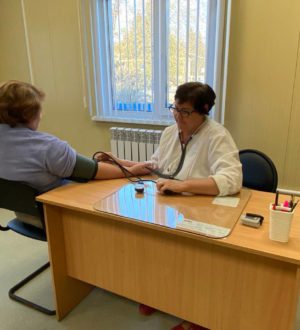 В одной из деревень Юргинского округа открыли модульное здание общей врачебной практики