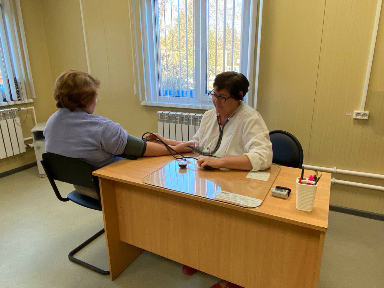 В одной из деревень Юргинского округа открыли модульное здание общей врачебной практики