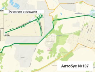 В Кемерове изменится маршрут автобуса №107
