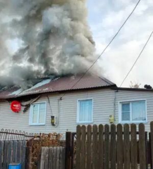 В селе Верх-Чумыш потушили пожар в двухквартирном доме