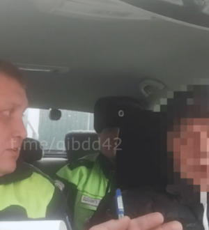 В Кемерове поймали водителя с признаками опьянения