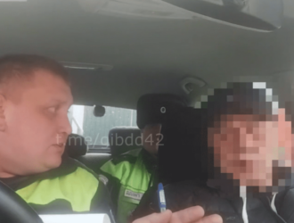 В Кемерове поймали водителя с признаками опьянения