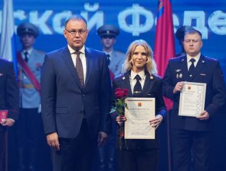 Илья Середюк поздравил сотрудников полиции Кузбасса с профессиональным праздником