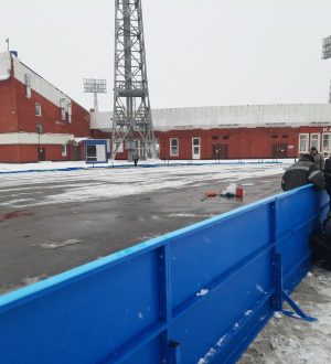 В Кемерове около «Химика» вместо открытого катка появится хоккейная коробка