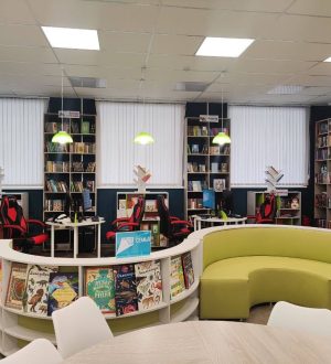 В Осинниках модернизировали Центральную городскую библиотеку