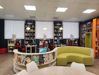 В Осинниках модернизировали Центральную городскую библиотеку