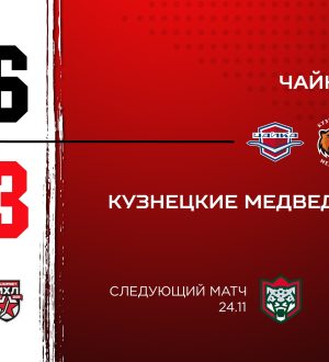 «Кузнецкие Медведи» уступили «Чайке», прервав серию побед