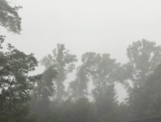 В Кузбассе восстановили электроснабжение после ночного урагана