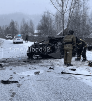 В Мысках в ДТП погибла 23-летняя женщина за рулем «пятнашки»