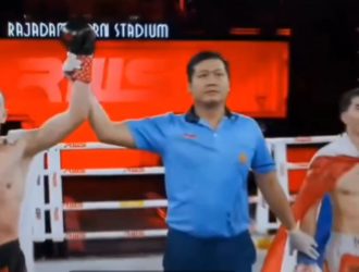 Кузбассовец Егор Бикрев в непростом поединке одолел тайца Чая