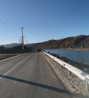 В Усть-Кабырзе завершили строительство новой дороги с асфальтовым покрытием