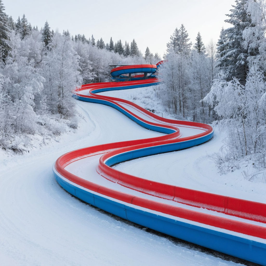 В России предложили ввести ГОСТ на тюбинги и горки уже этой зимой
