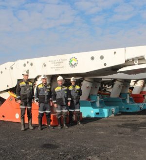 СУЭК-Кузбасс получила крепи для нового очистного комплекса