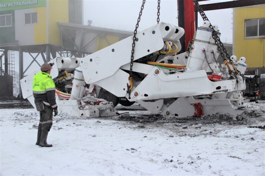 СУЭК-Кузбасс получила крепи для нового очистного комплекса