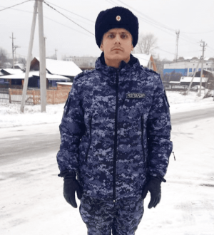 Росгвардеец спас жителя Анжеро-Судженска, уснувшего на улице