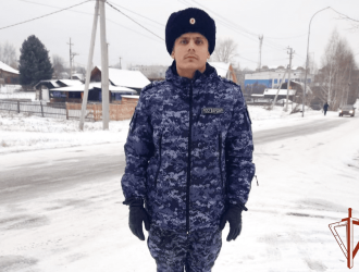 Росгвардеец спас жителя Анжеро-Судженская, уснувшего на улице