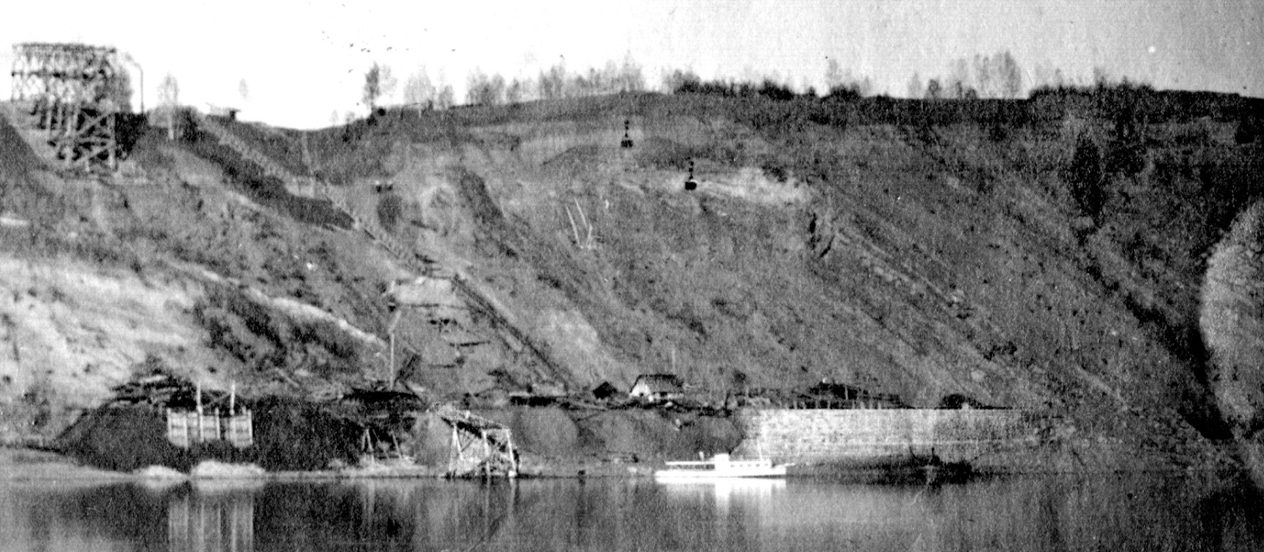Ретроспектива: кемеровская пароходная пристань
