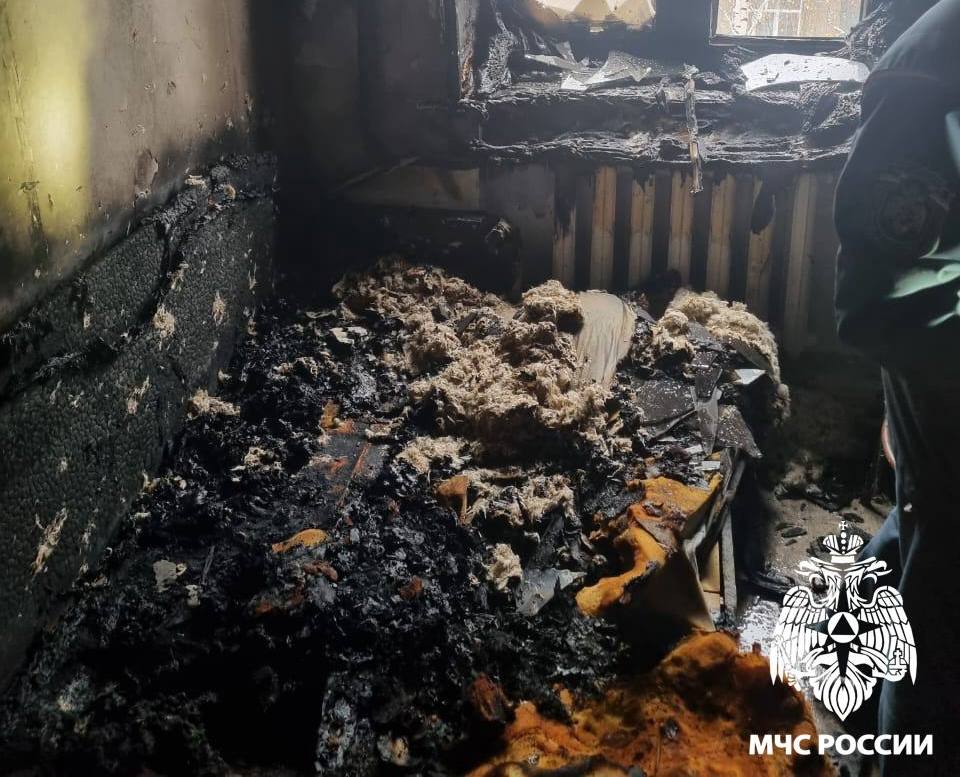 В Топках на пожаре погибли мама с двумя детьми