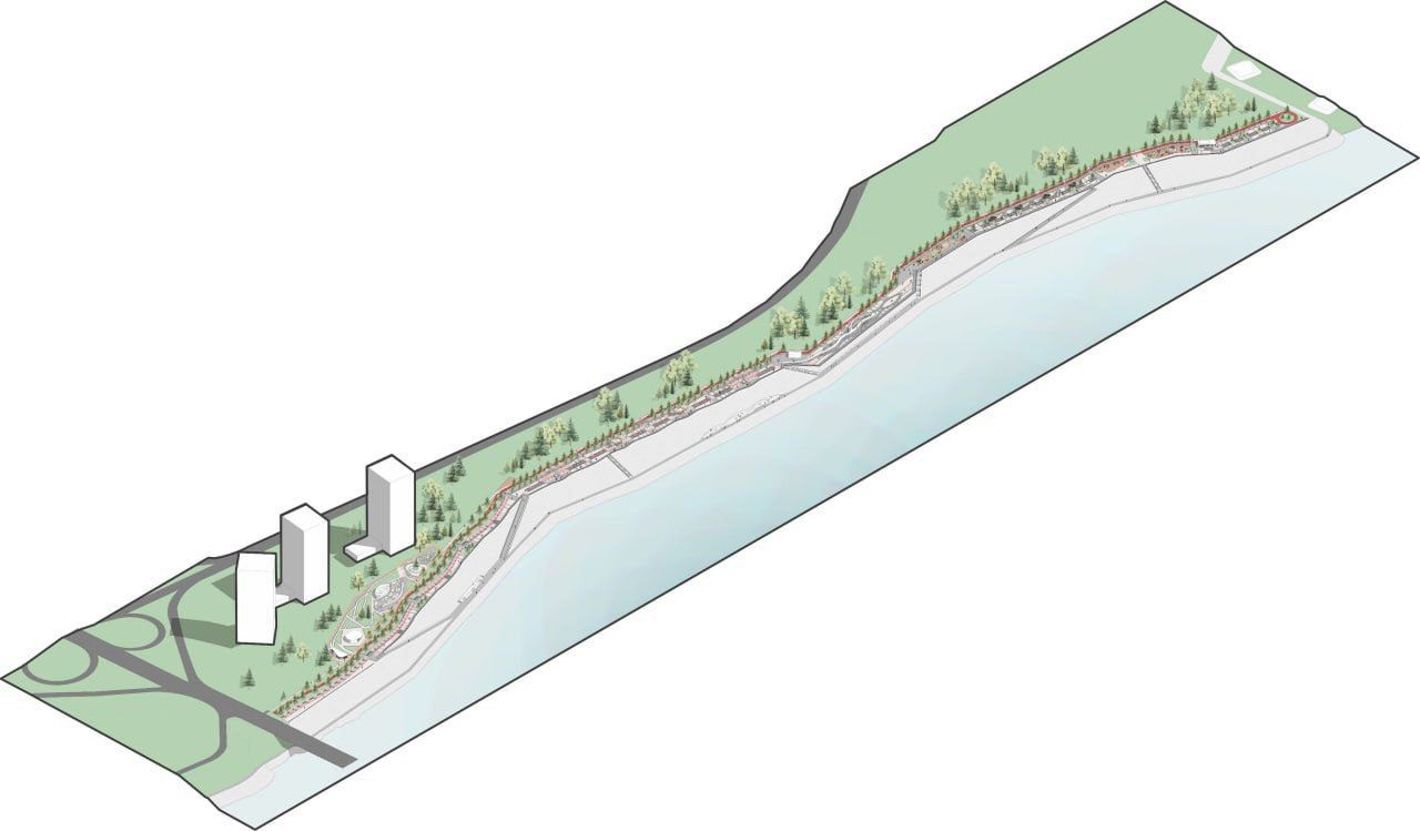 В Новокузнецке идет проектирование перового жилого дома КРТ «Левобережный»