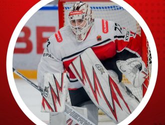 Голкипер хоккейного «Металлурга» Никита Подскребалин признан лучшим вратарем недели