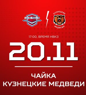 «Кузнецкие Медведи» проведут первый из двух поединков против «Чайки»