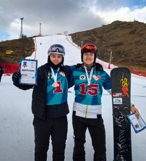 Кузбасские сноубордисты завоевали медали Кубка России