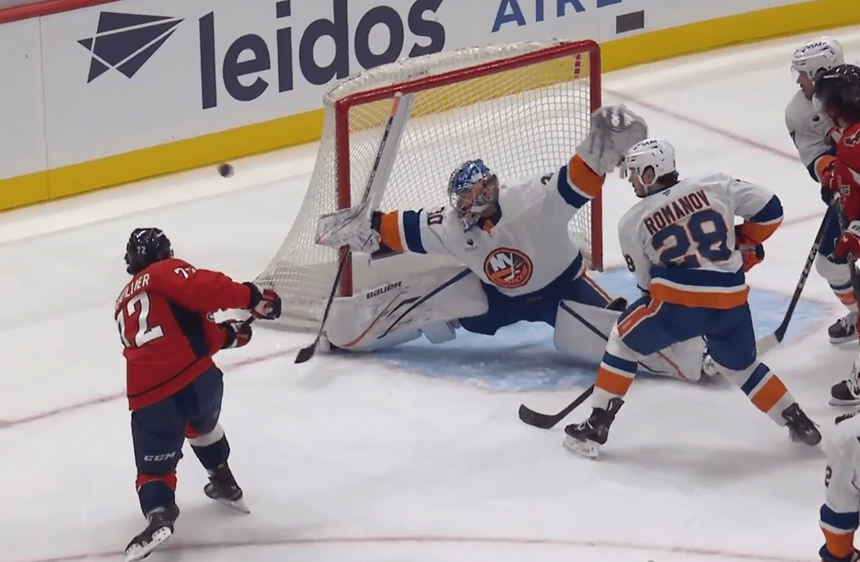 Кузбасский вратарь «Нью-Йорк Айлендерс» признан второй звездой матча НХЛ