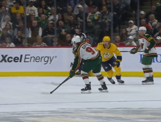 Шайба Кирилла Капризова помогла «Миннесоте» выиграть в матче с голом-«фантомом»